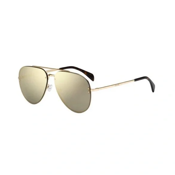 Celine Gold Aviator Sunglasses - Picture 2 of 6